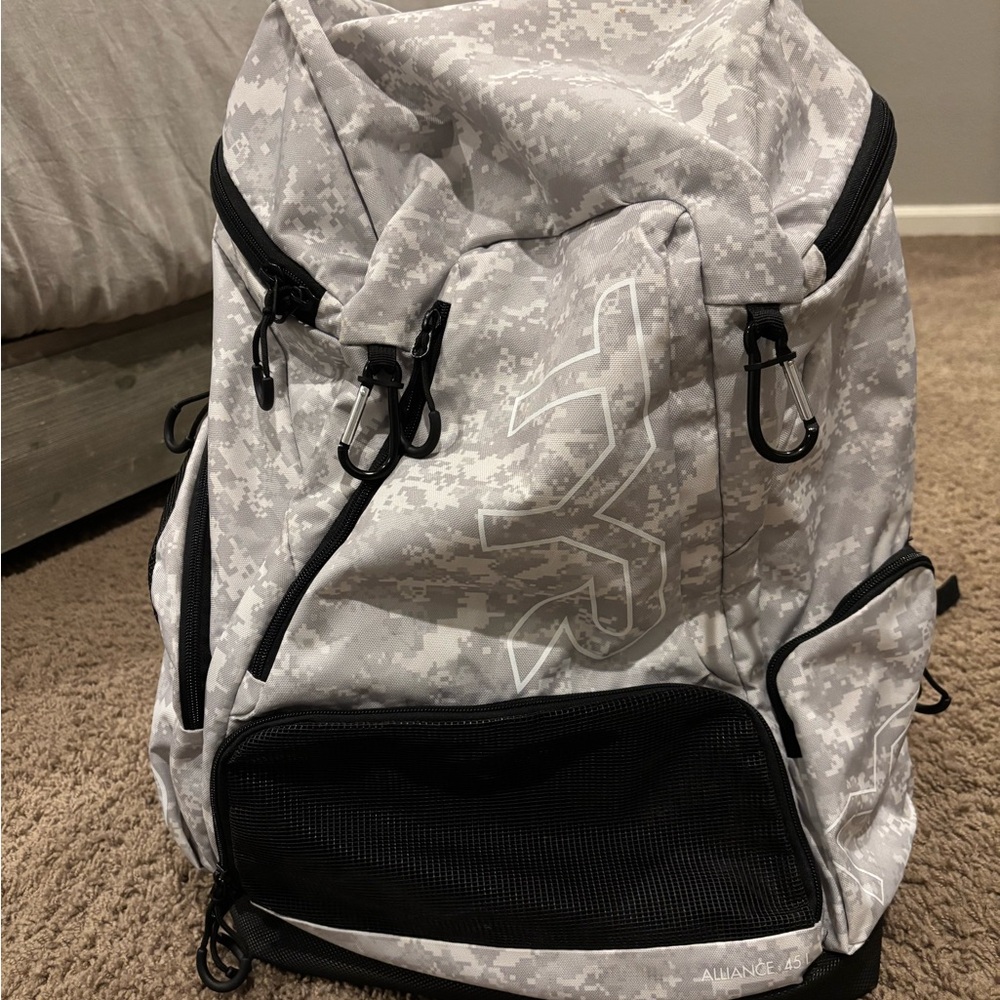 TYR Gray Camouflage Backpack